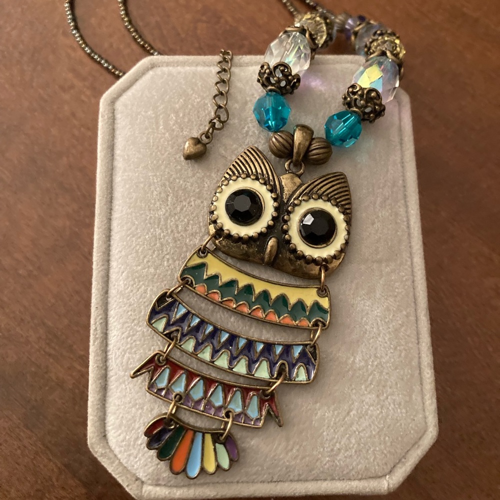 Owl necklace